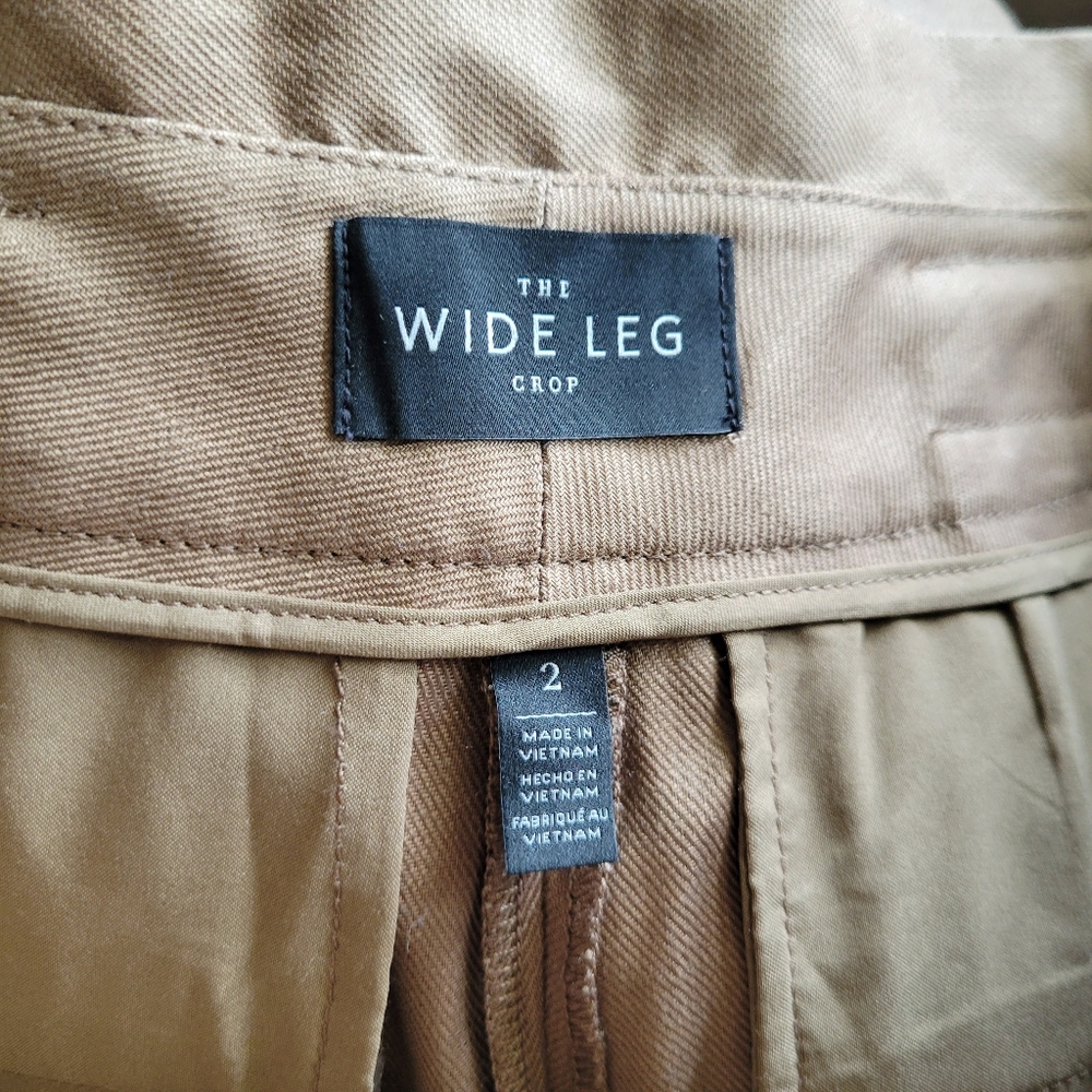 White House Black Market Tan Cropped Pants - Picture 8 of 11